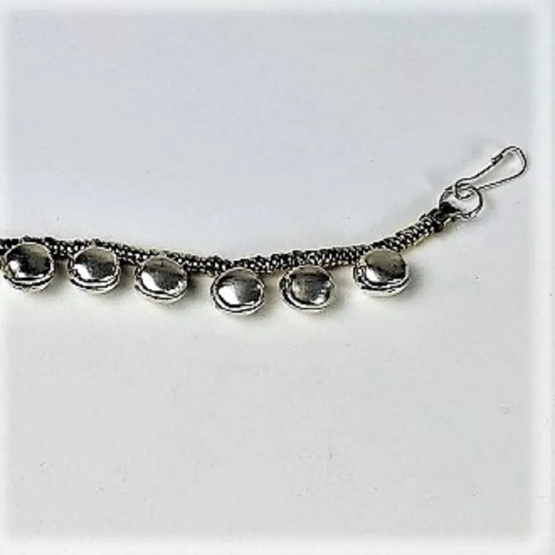 Oriental Kuchi anklet with bells