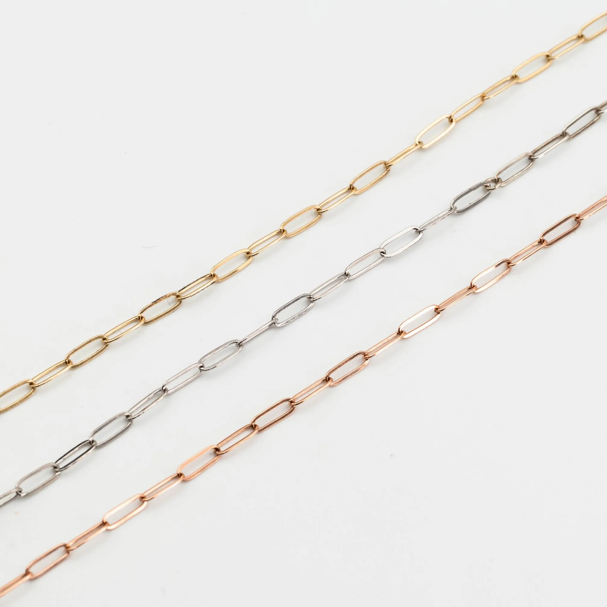 Paperclip Chain Anklet