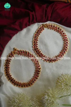 Payal model 6 - traditional kemp anklets