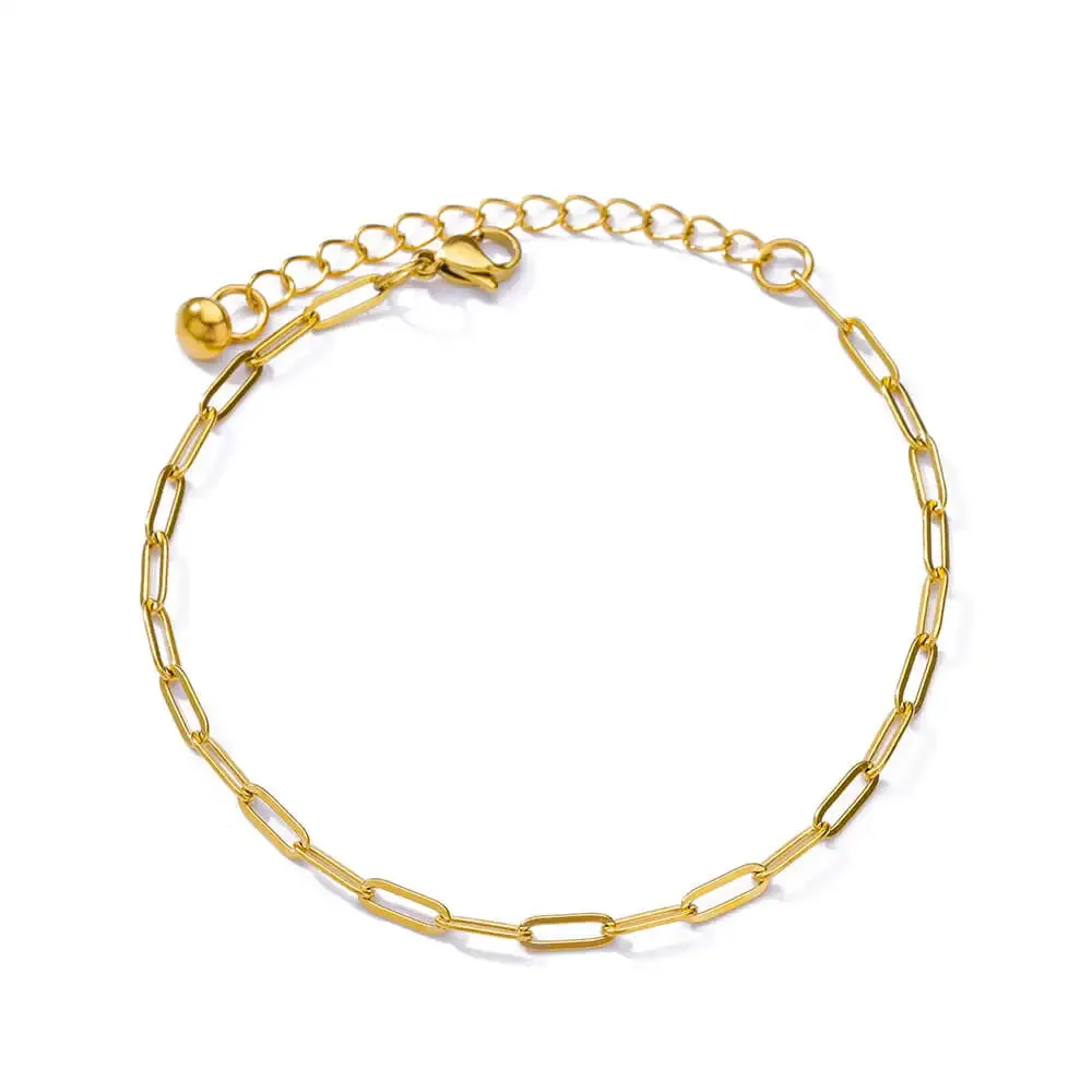 Pearl Bead Anklet for Women Foot Jewelry Accessories Stainless Steel Leg Bracelet Trend Body Chain Aesthetic Barefoot Decorate