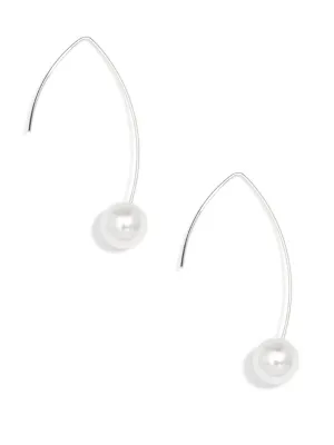 Pearl Threader Earrings