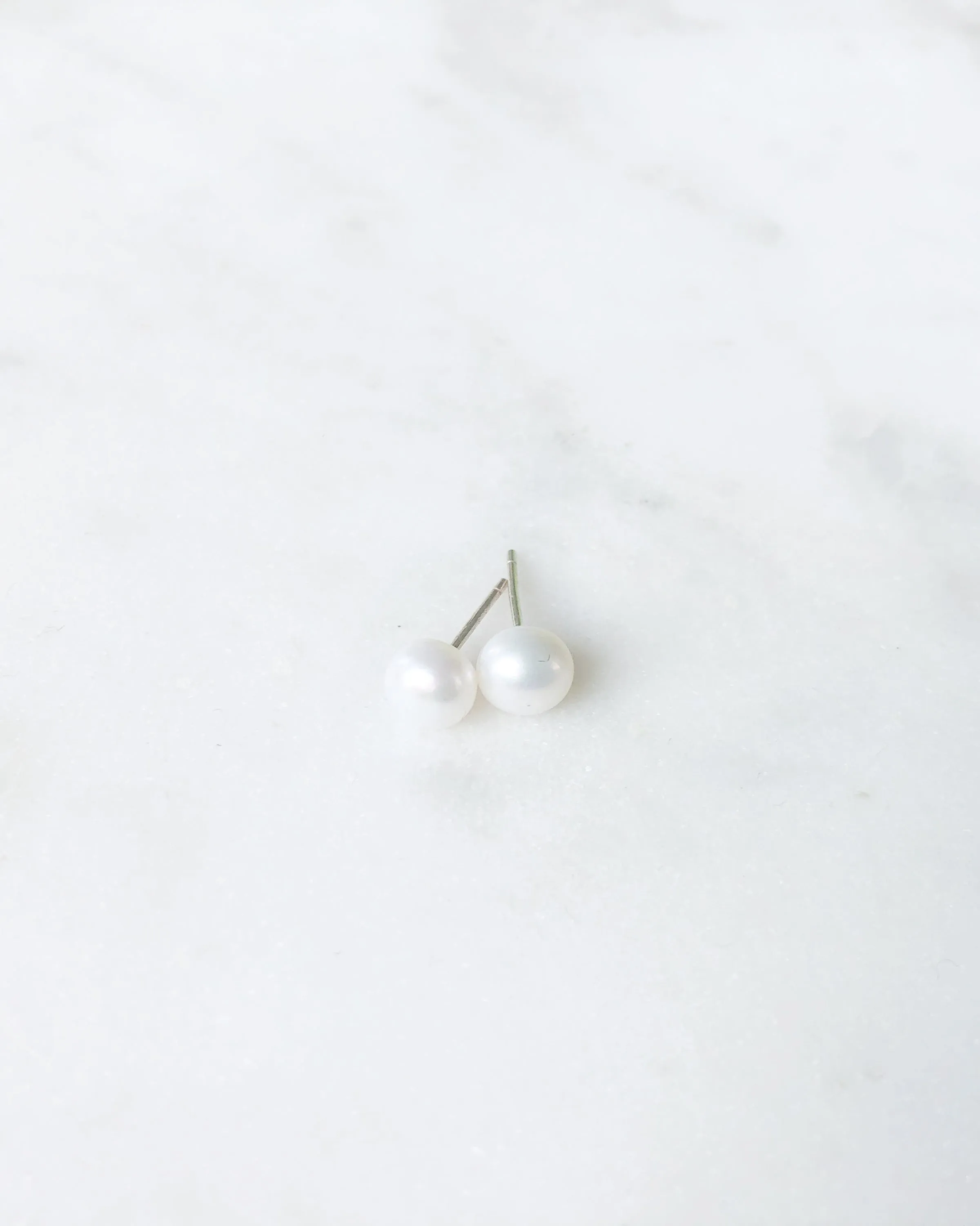 Petite Pearl Stud Earrings