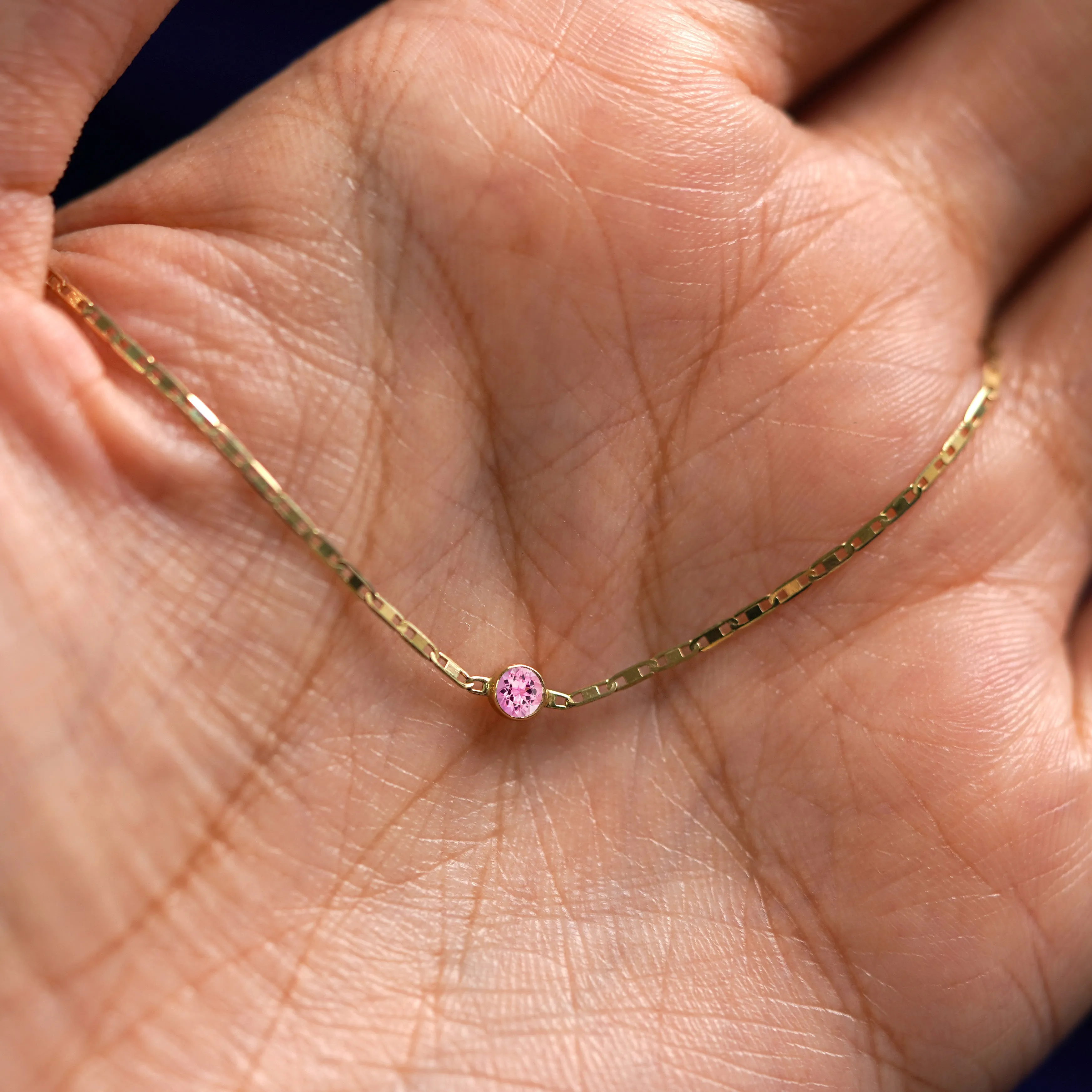 Pink Sapphire Bracelet