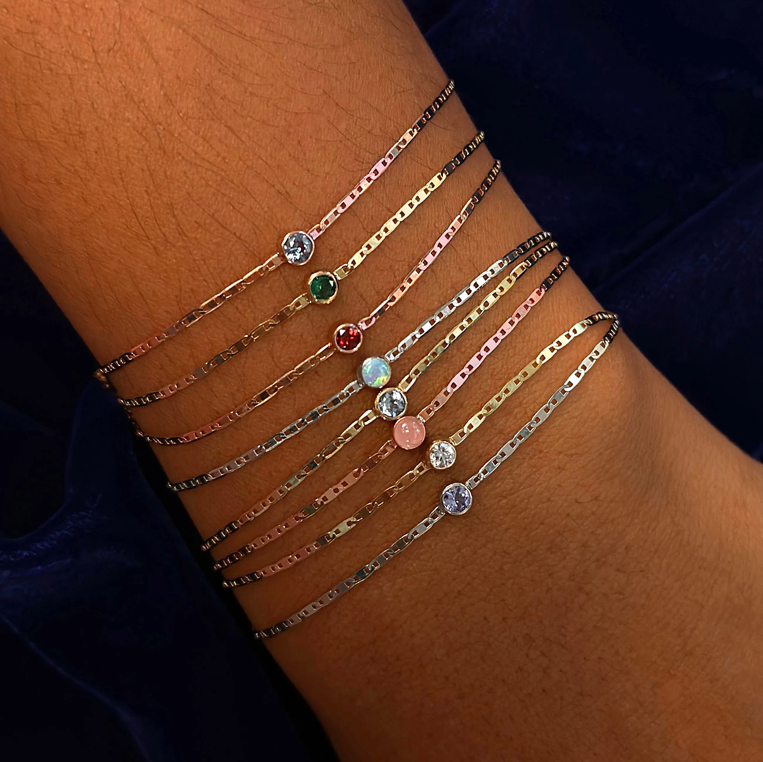 Pink Sapphire Bracelet