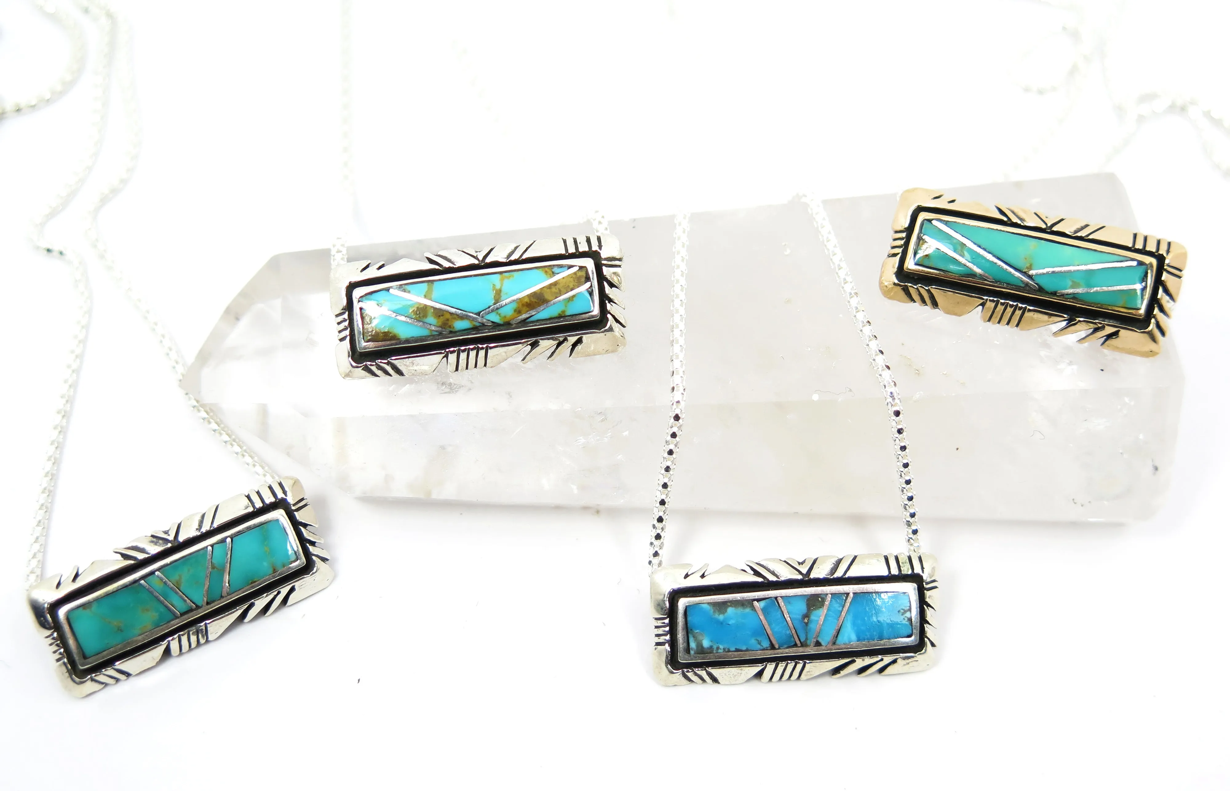 Pinnacle Bar Shadowbox Necklace