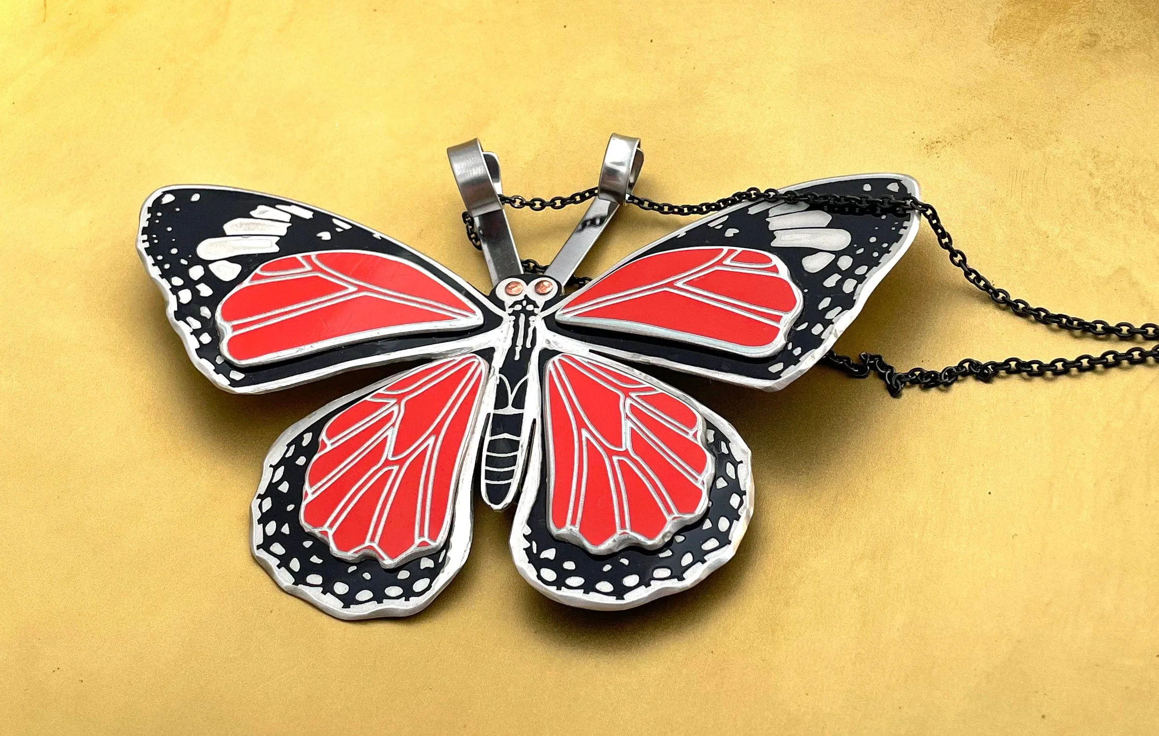 Porsche Butterfly Necklaces