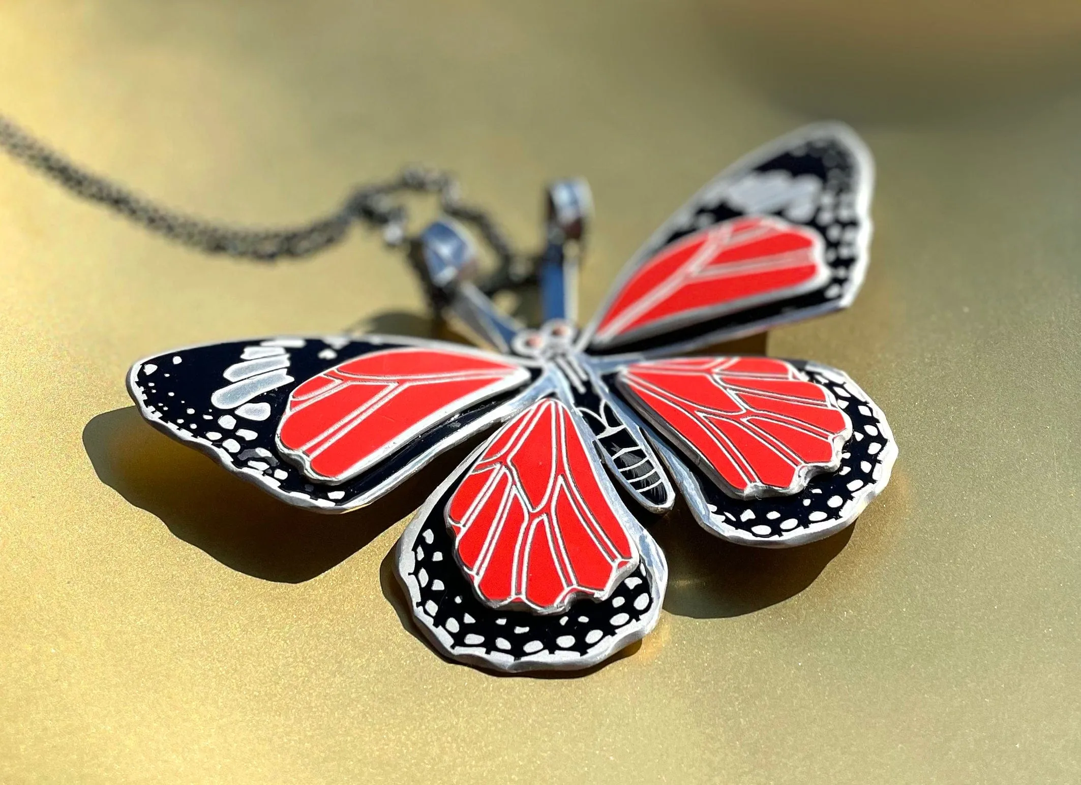 Porsche Butterfly Necklaces