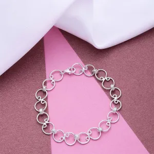 Pure Silver Bracelet - Made With Infinity Lock