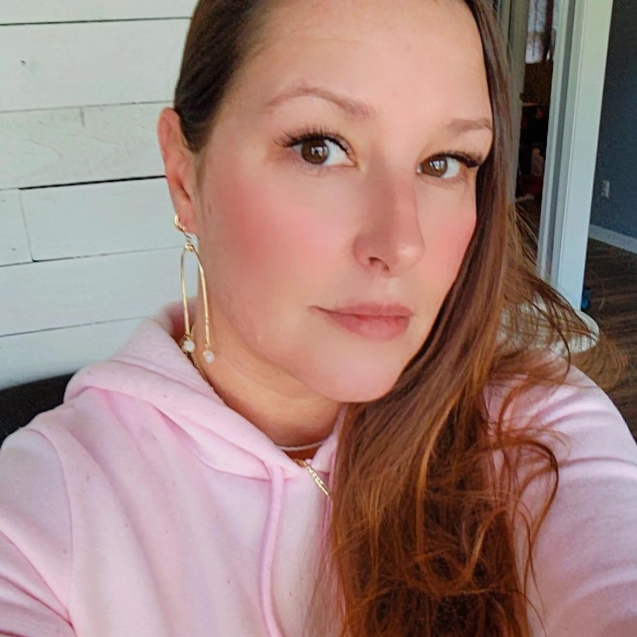 Rainbow and Stone Dangle Earrings - Large or Small - Sterling, Gold or Rose Gold