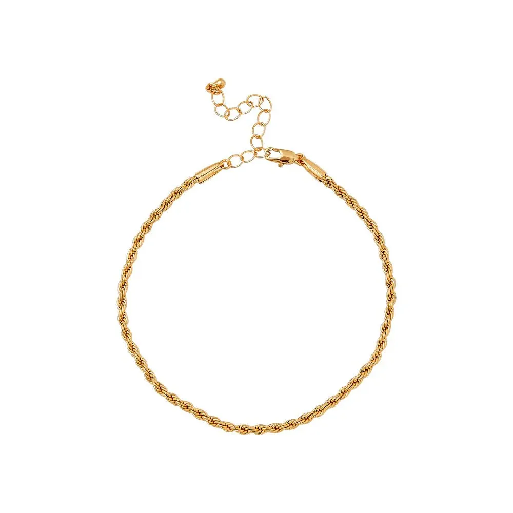 Red by Kiss Jewelry - 14K Gold Plated Anklet