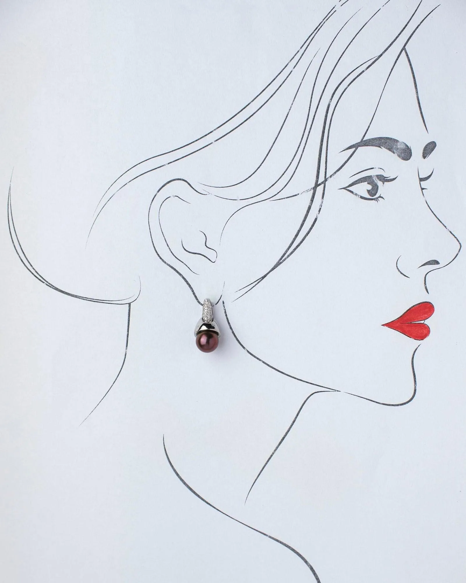 Refined Fashion Pearl Earring