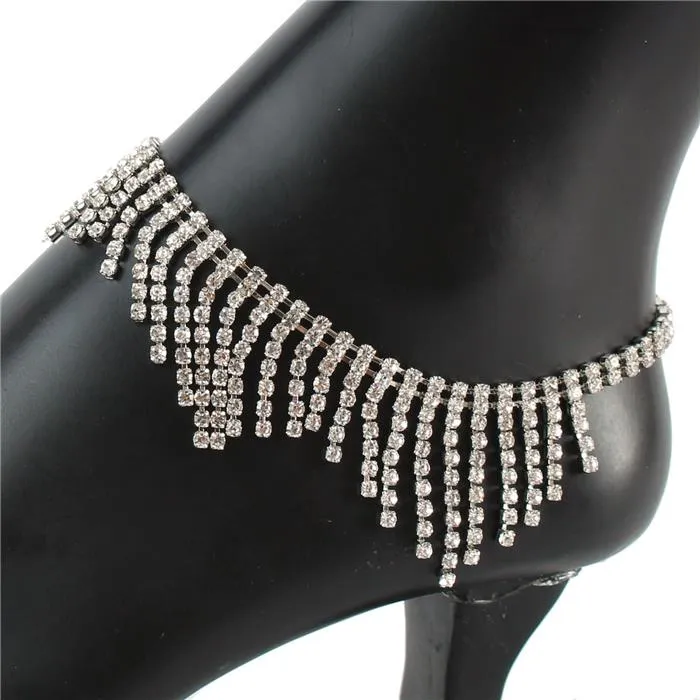 Rhinestone Anklet