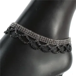 Rhinestone Anklet