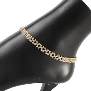 Rhinestone  Anklet