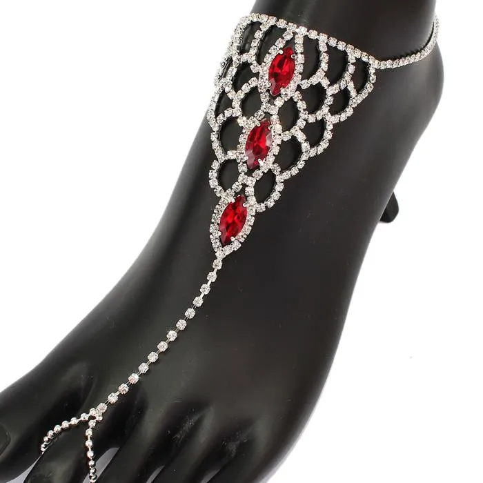 Rhinestone Anklet