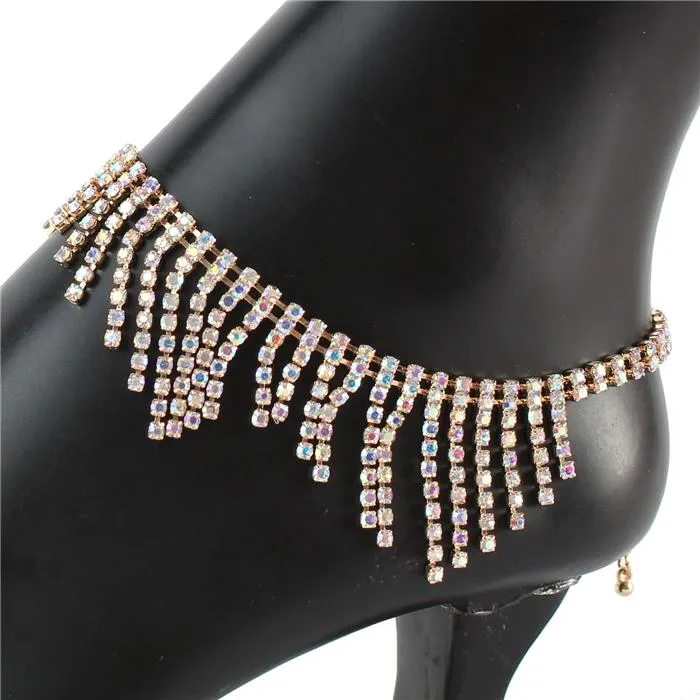Rhinestone Anklet