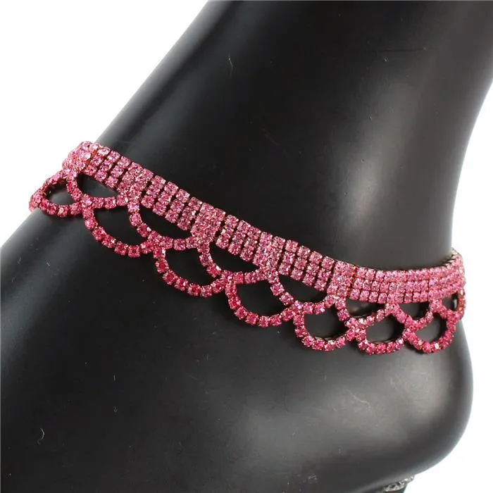 Rhinestone Anklet