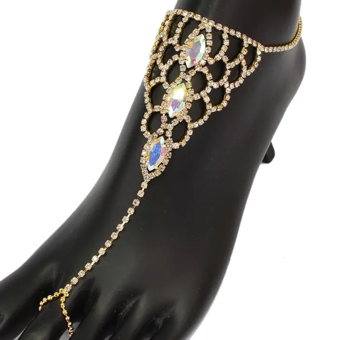 Rhinestone Anklet