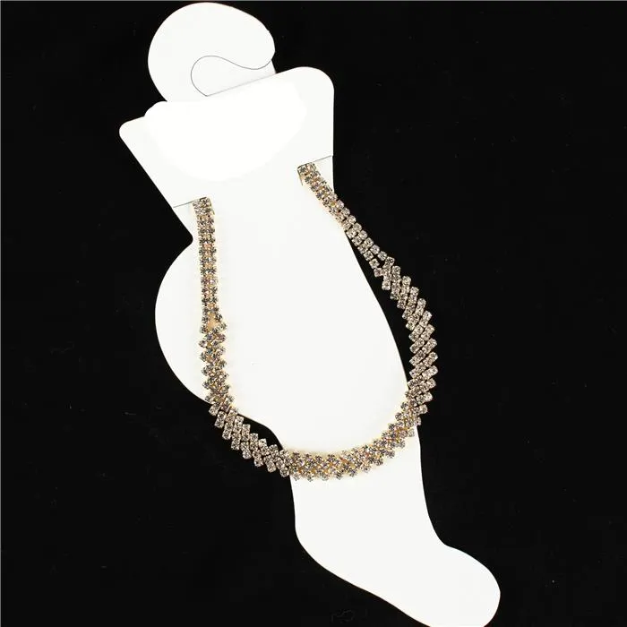 Rhinestones Anklets