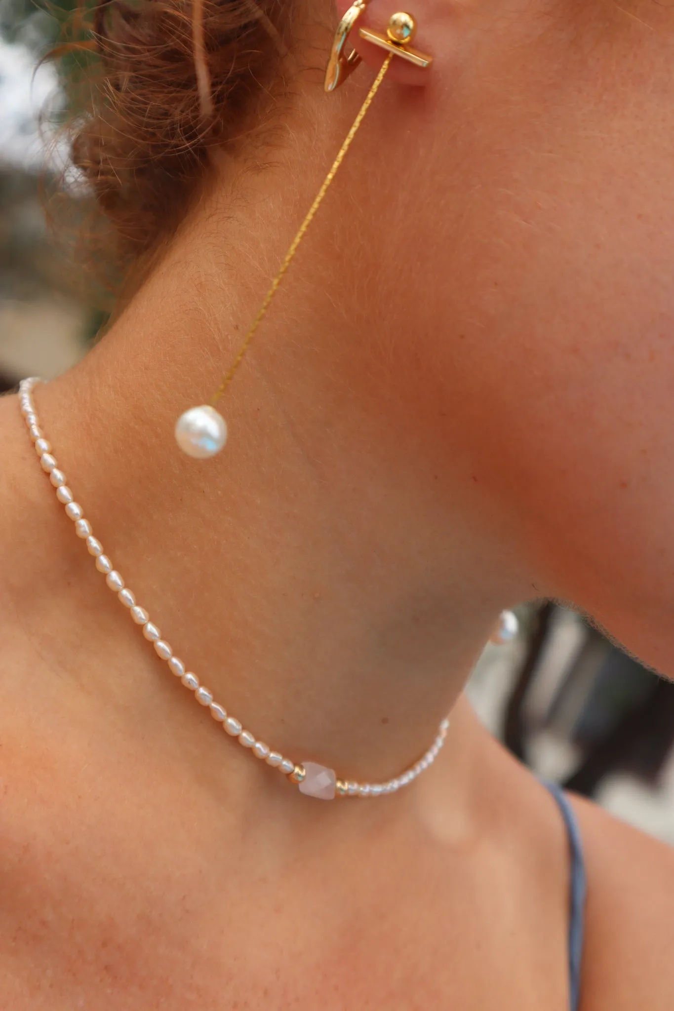 Rose Quarts on Pearl Strand