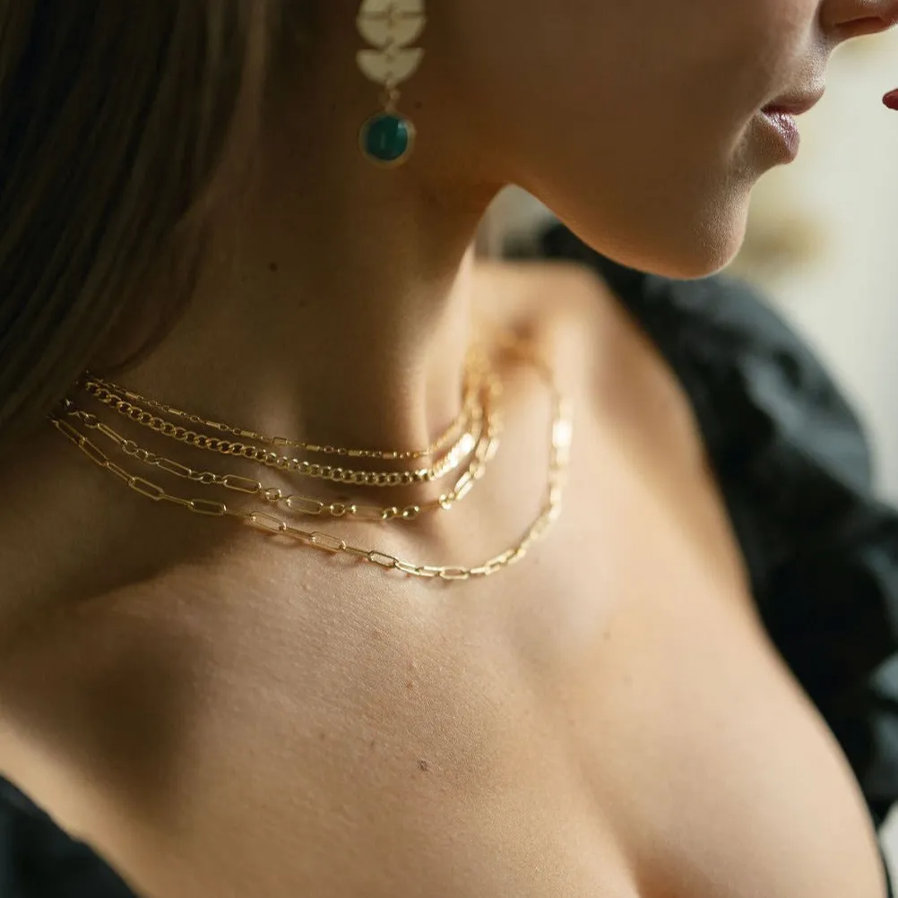 Round Multi-Bar Necklace