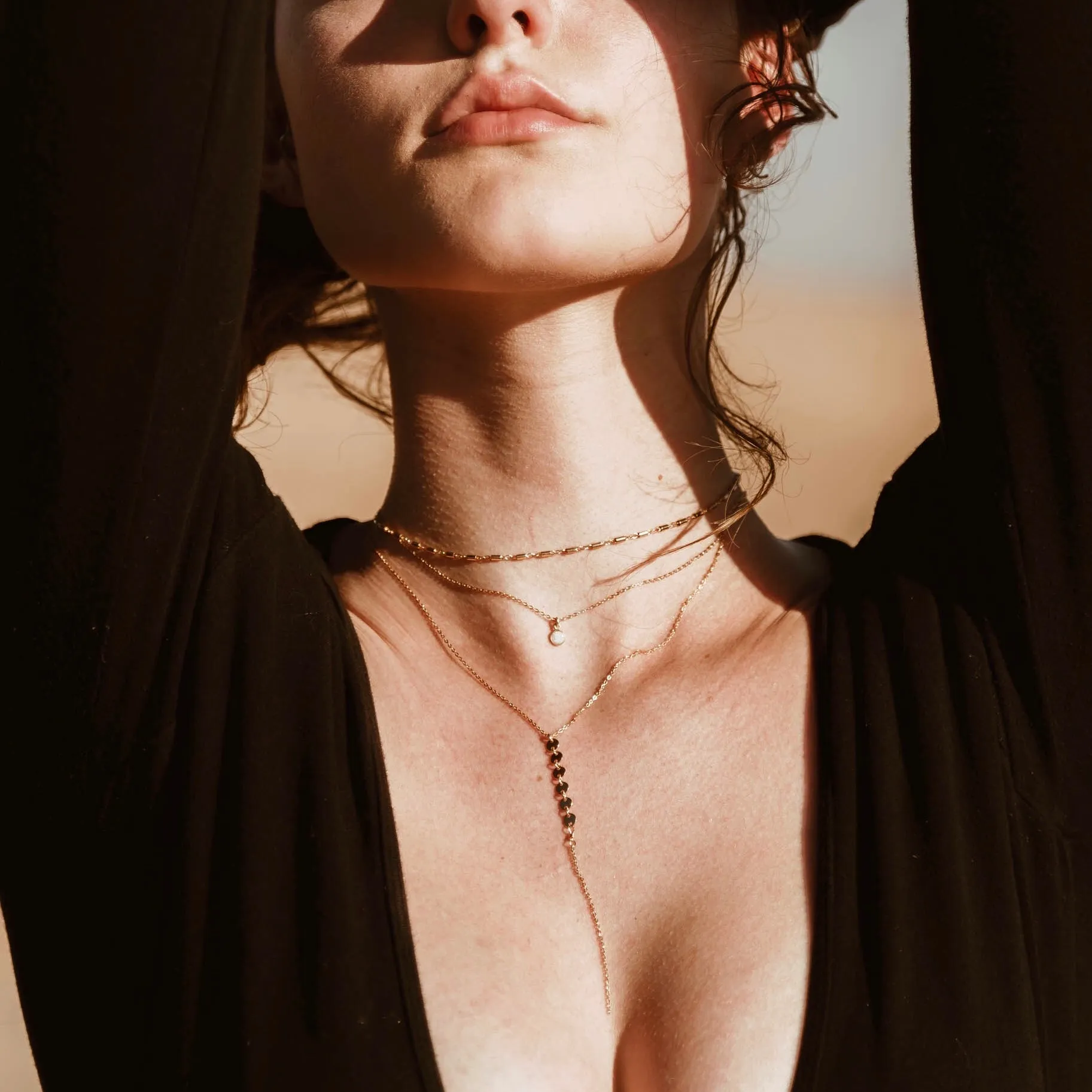 Round Multi-Bar Necklace