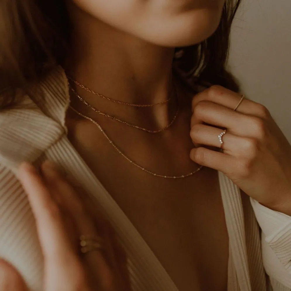 Round Multi-Bar Necklace