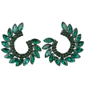 Royal Hoop Earrings for Brides