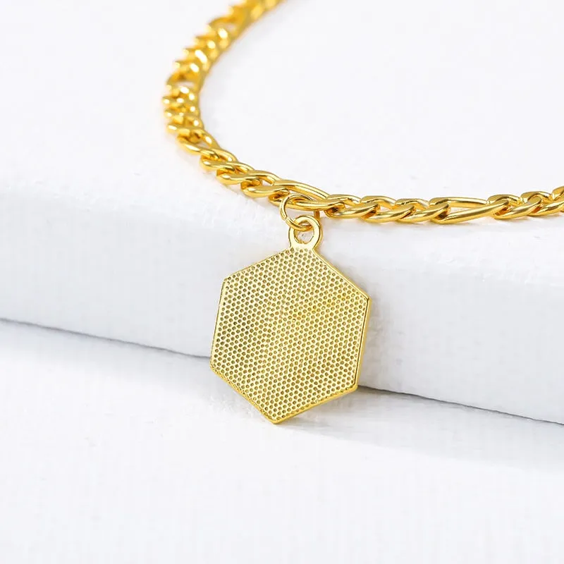 Royal Initial Anklet [Gold]