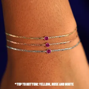 Ruby Bracelet