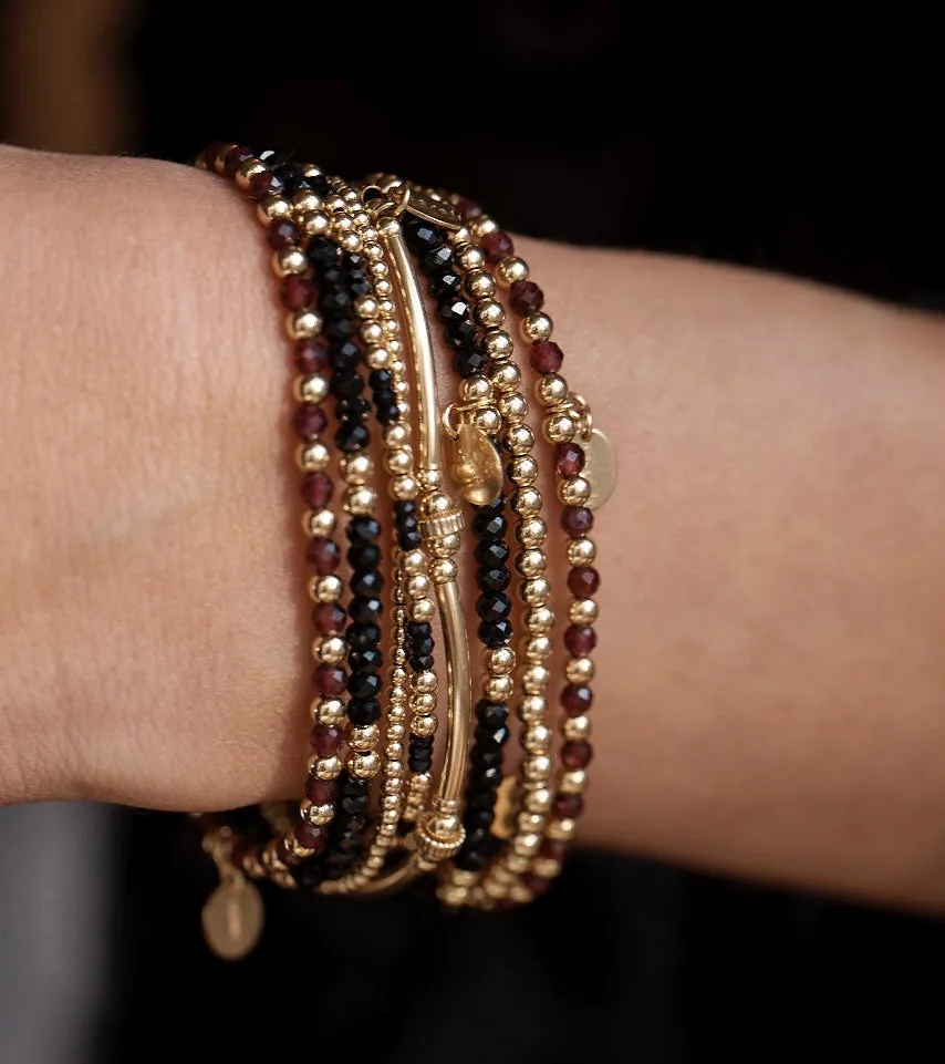 Scarlet Bracelet - Garnet
