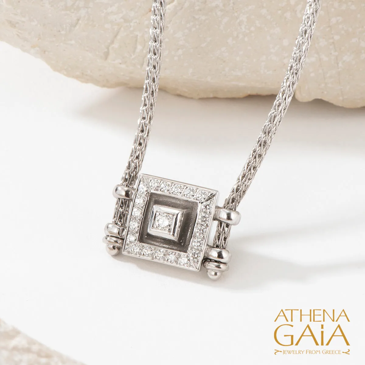 Shadow and Light Symmetry Fall Necklace
