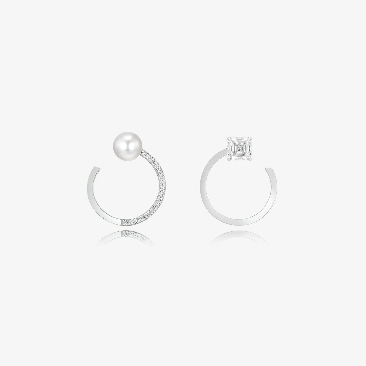 Signature. D Silver Earring JDRET4S616W