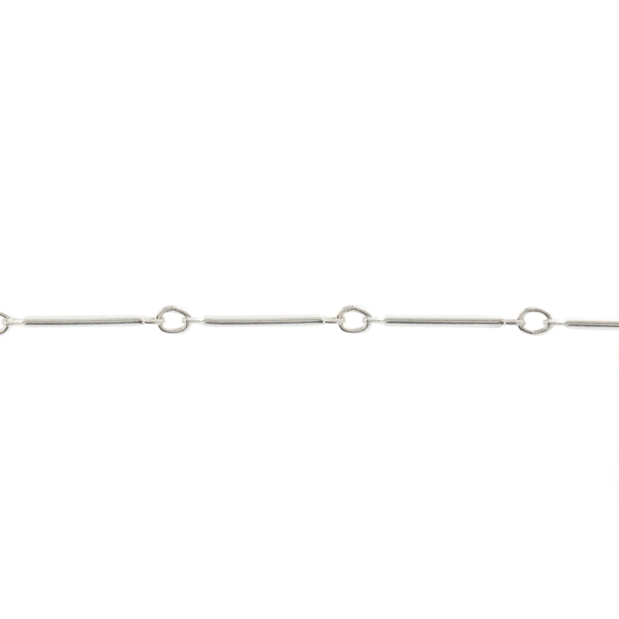 Silver Bar Layering Necklace