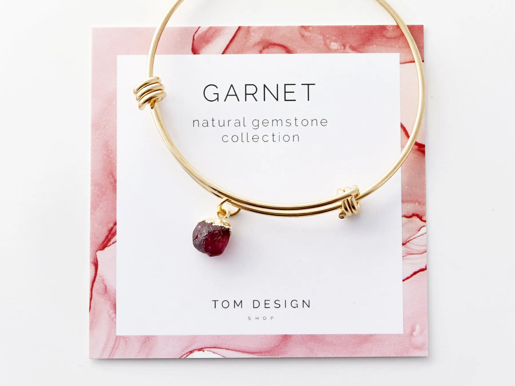 Single Gemstone Bracelet