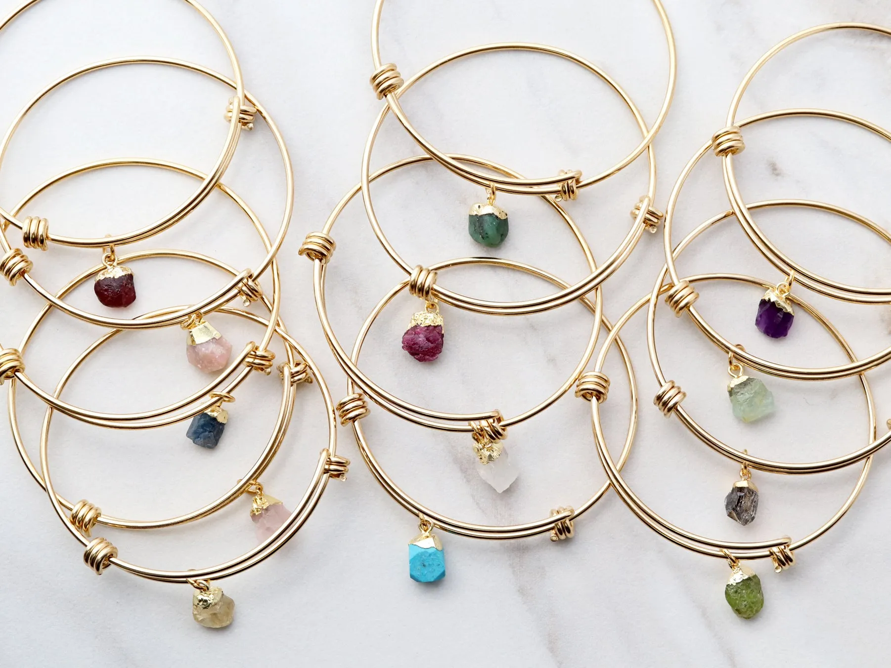 Single Gemstone Bracelet