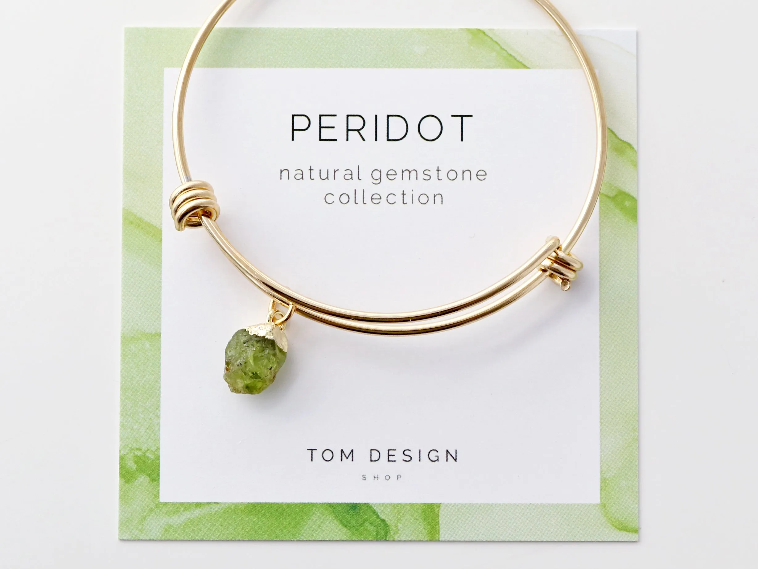 Single Gemstone Bracelet