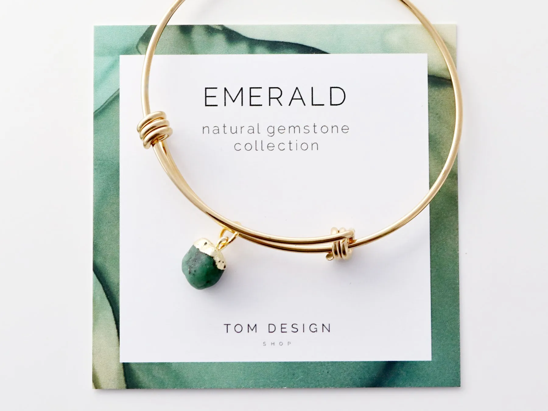Single Gemstone Bracelet