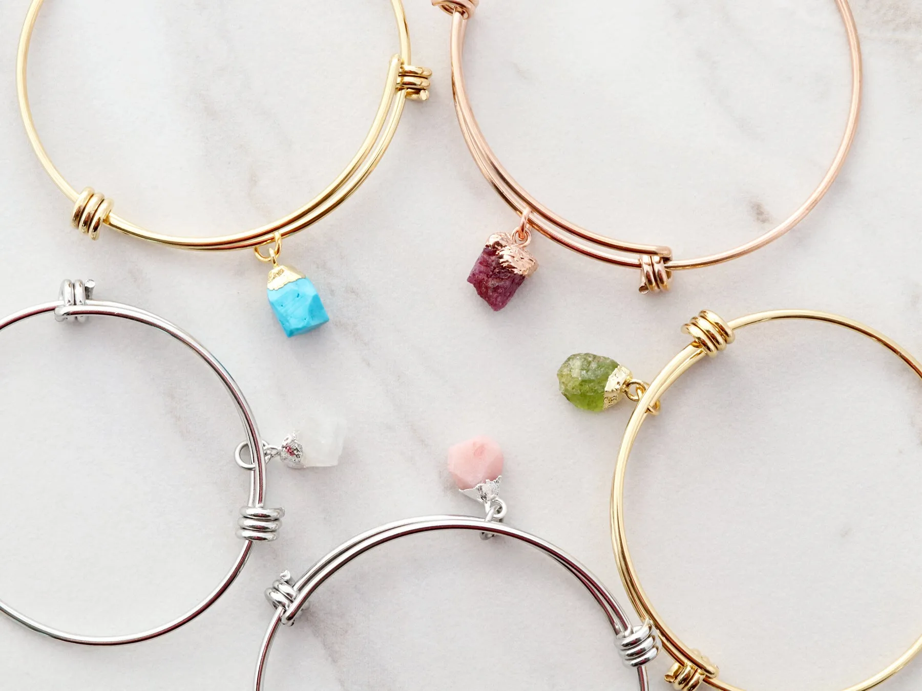 Single Gemstone Bracelet