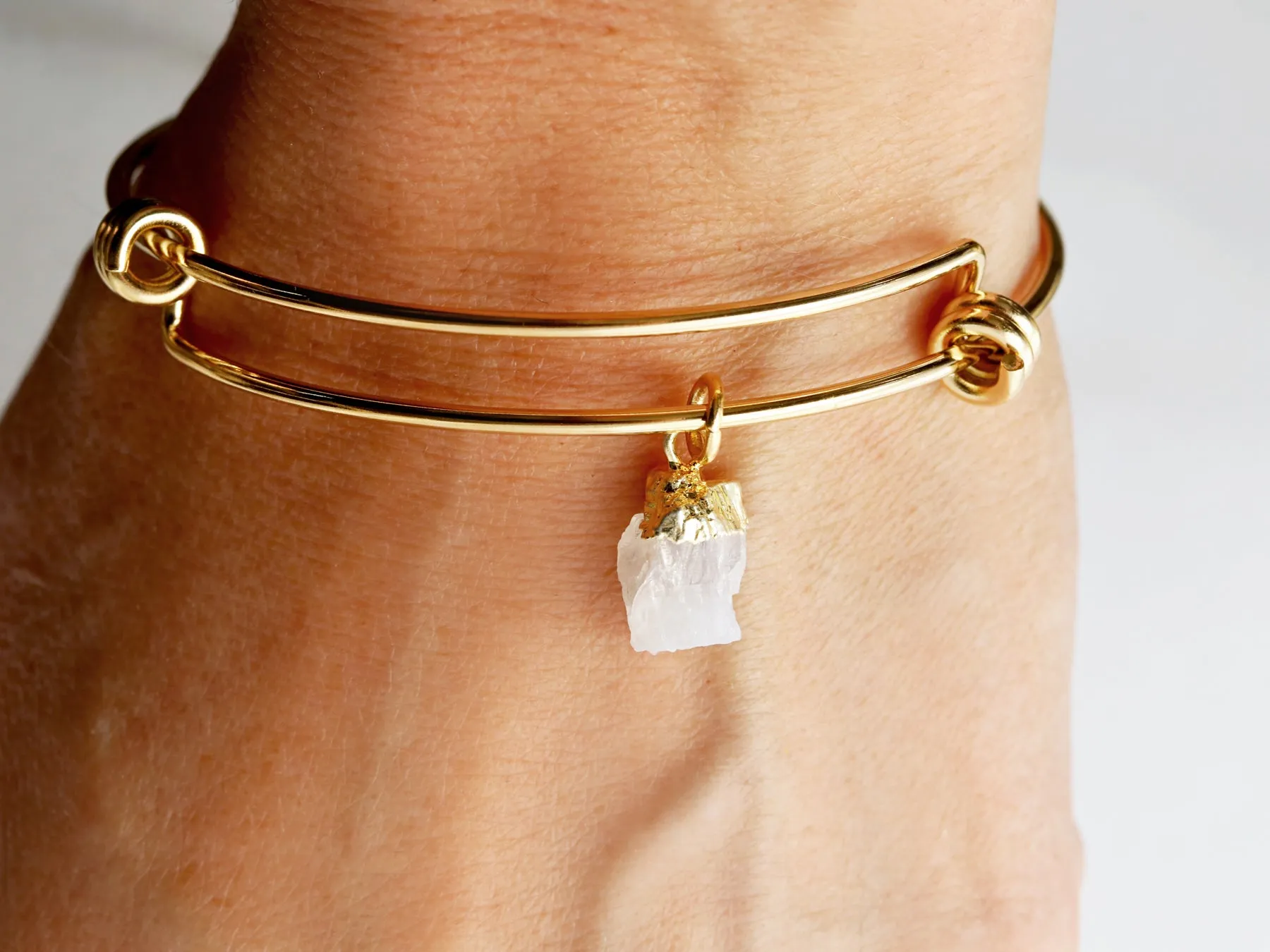Single Gemstone Bracelet