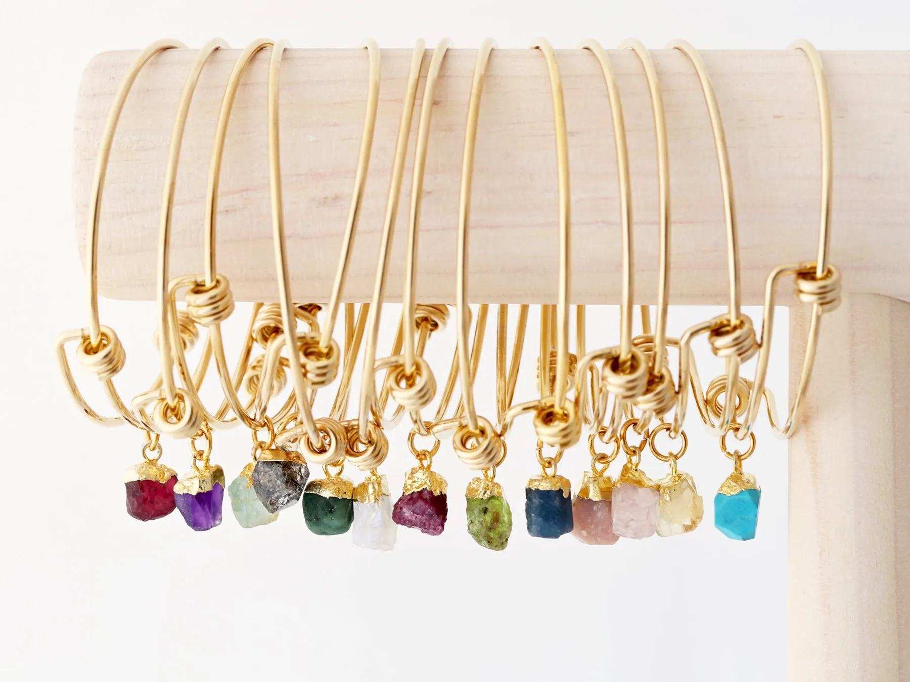 Single Gemstone Bracelet