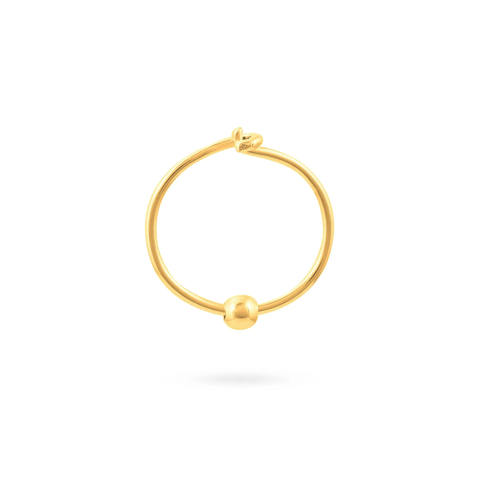 SMALL EARRINGS HOOP gold plated