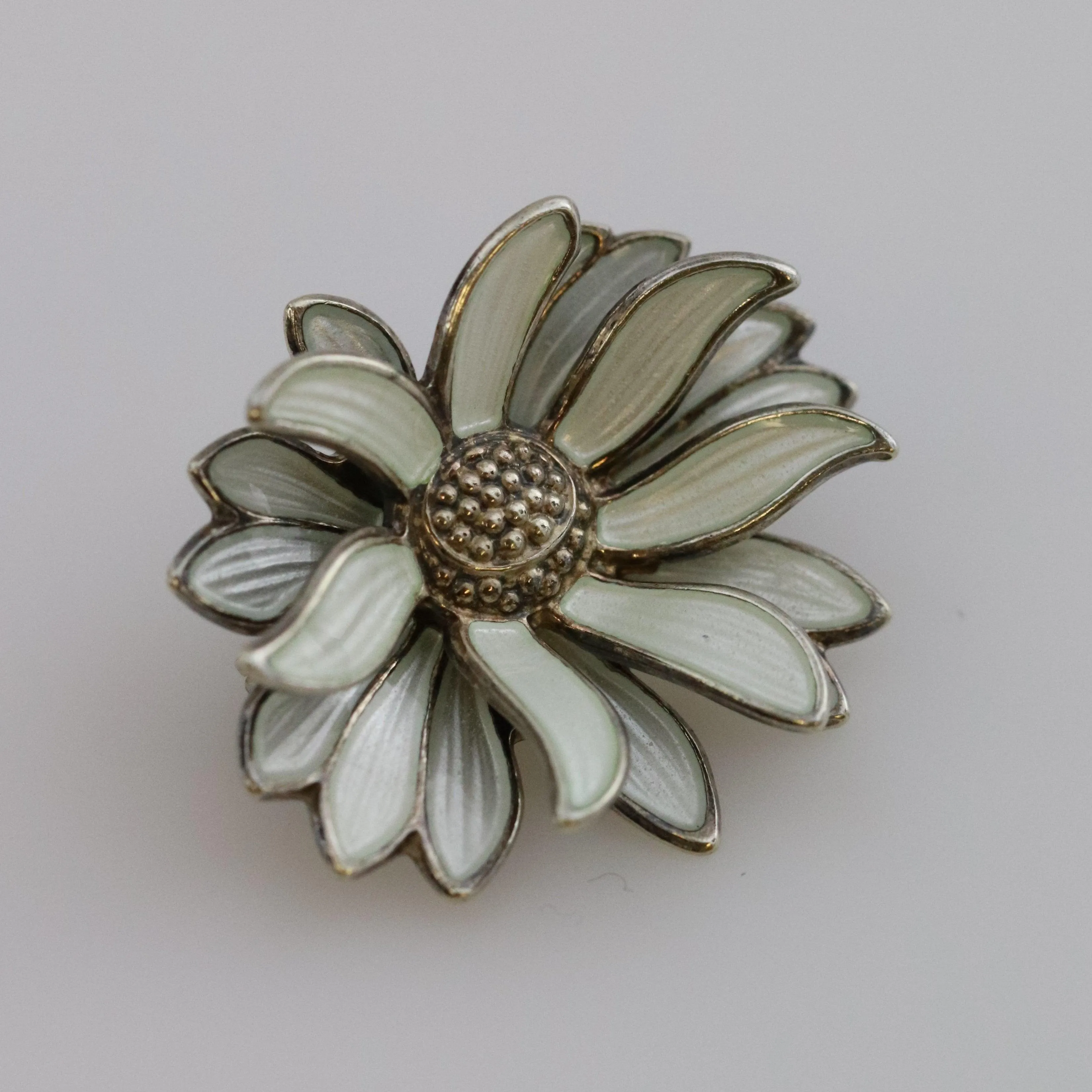 SOLD OUT: ESTATE DAVID ANDERSEN FLORAL ENAMEL PIN