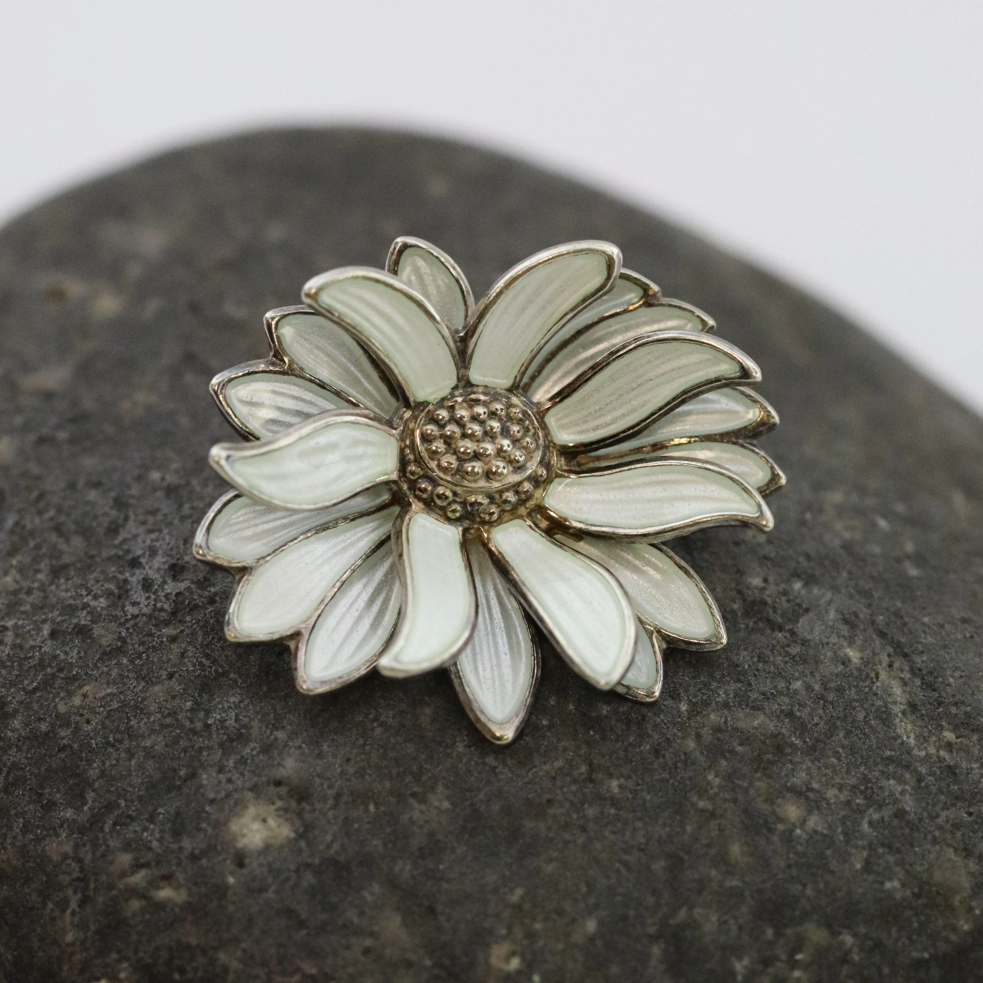 SOLD OUT: ESTATE DAVID ANDERSEN FLORAL ENAMEL PIN
