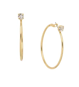 Sorrelli Serafina Hoop Earrings - Crystal