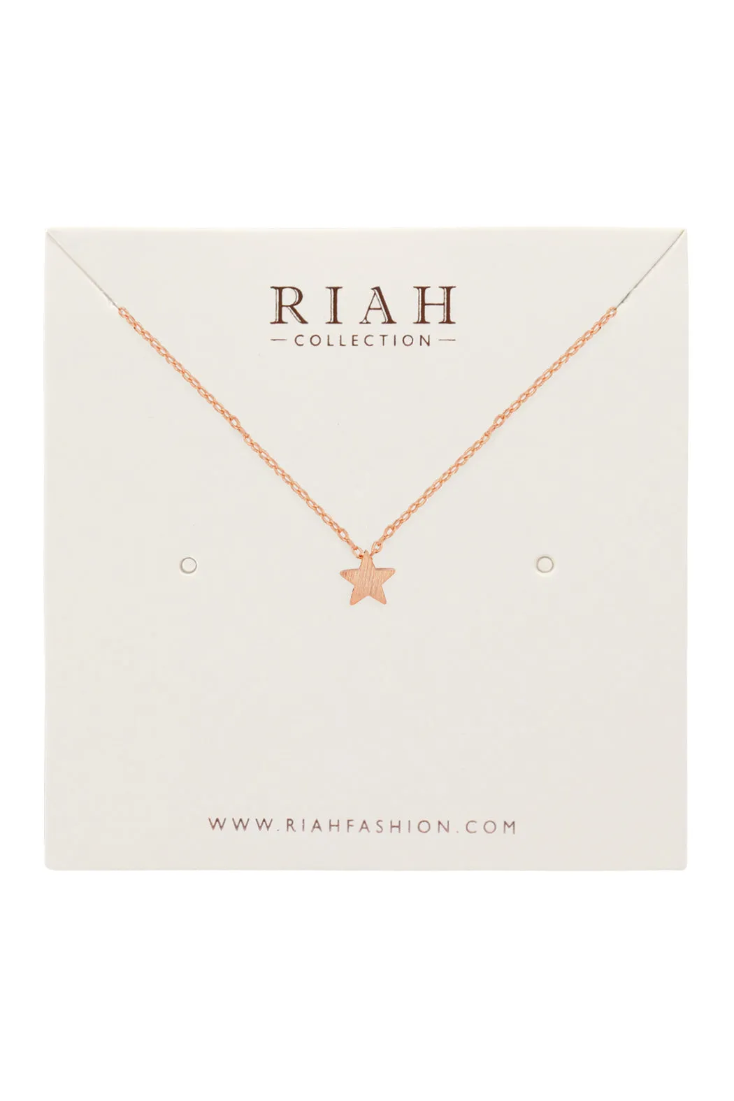 STAR PENDANT NECKLACE