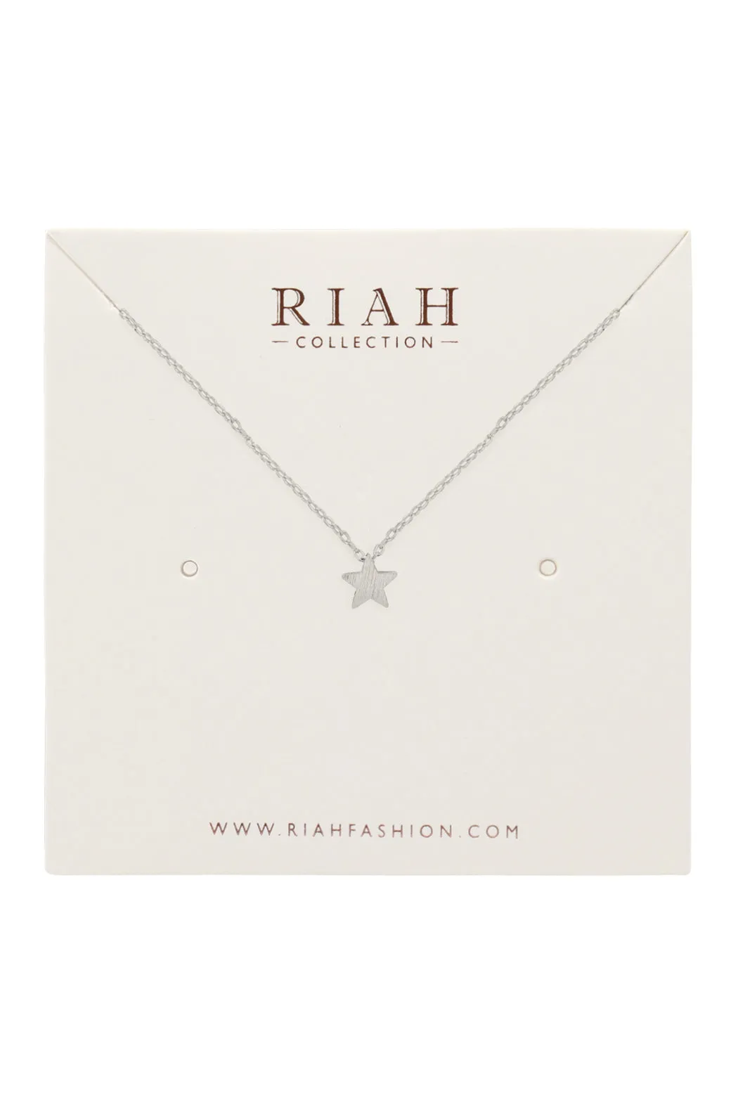 STAR PENDANT NECKLACE