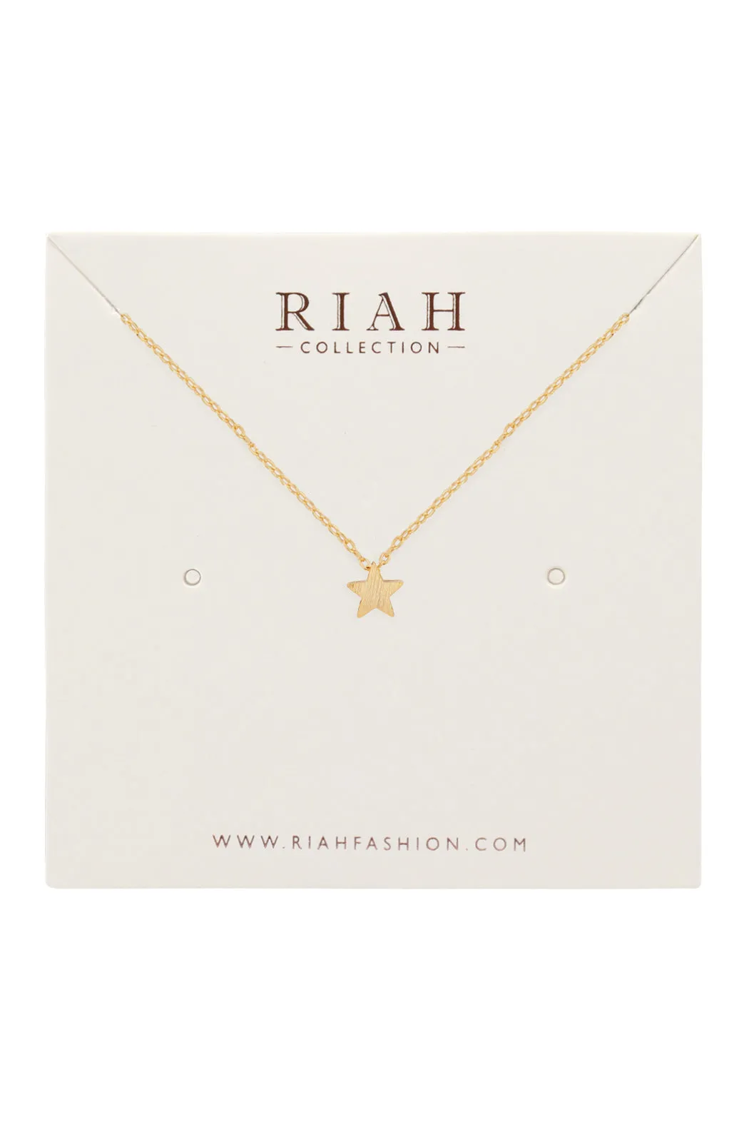 STAR PENDANT NECKLACE
