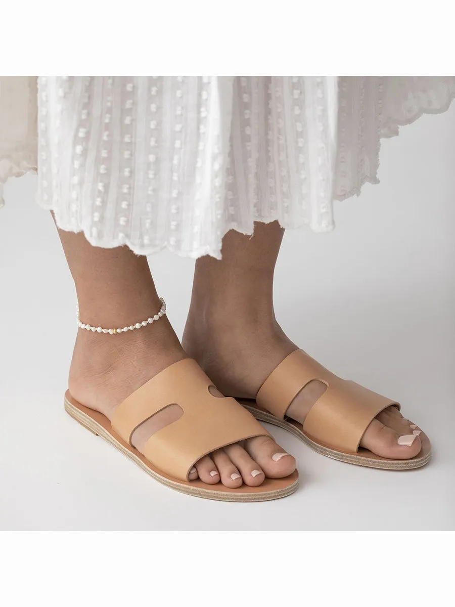 Stellar Pearly Anklet - Gold
