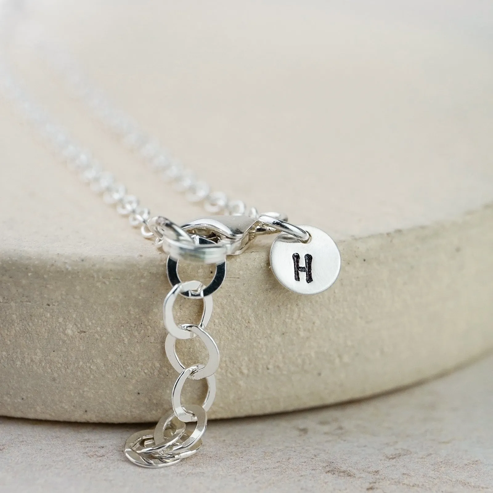 Sterling Silver Birthstone Cluster Bracelet